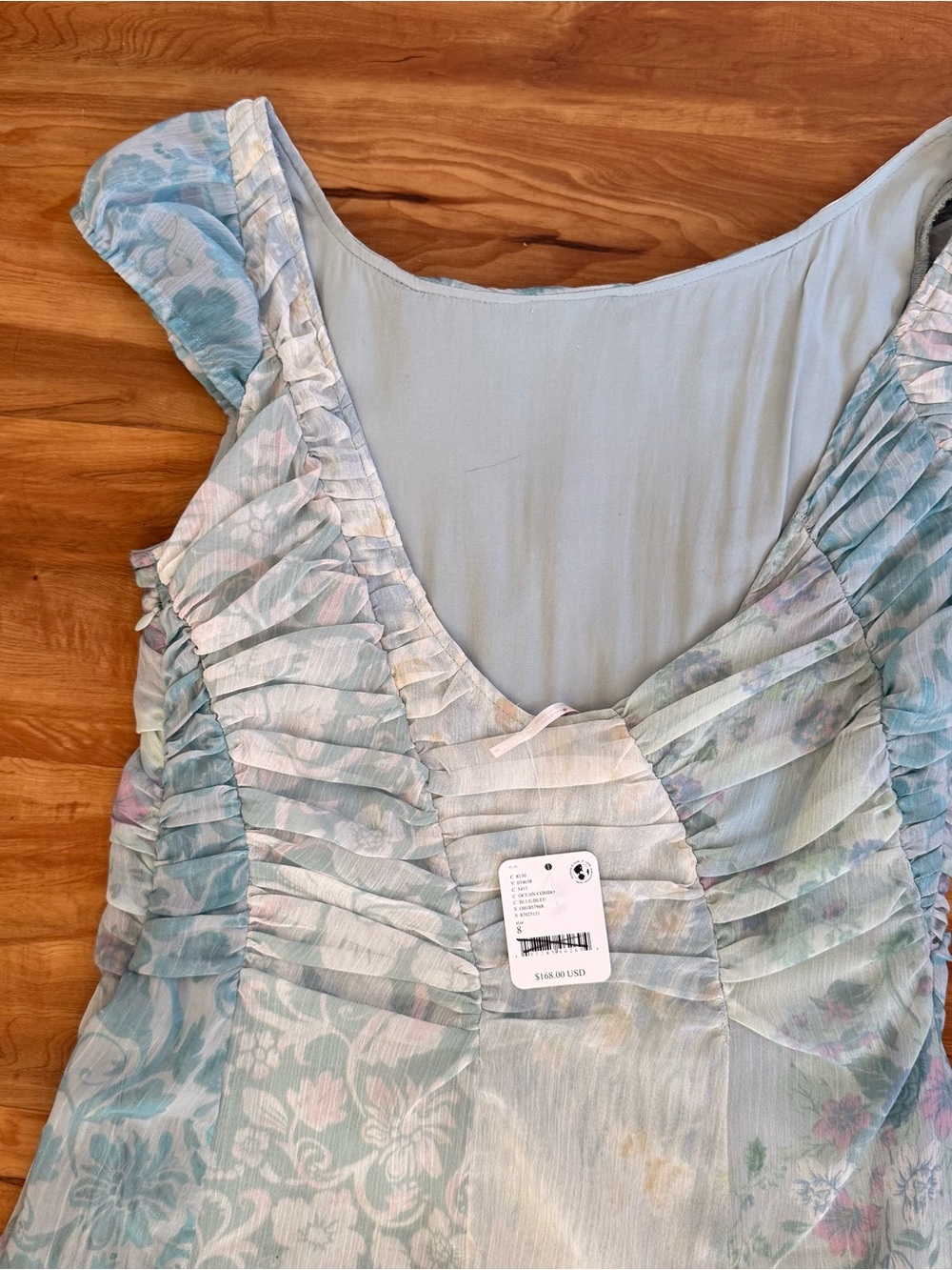 NWT Free People Heart to Heart Midi Dress Size 8 - Picture 6 of 6